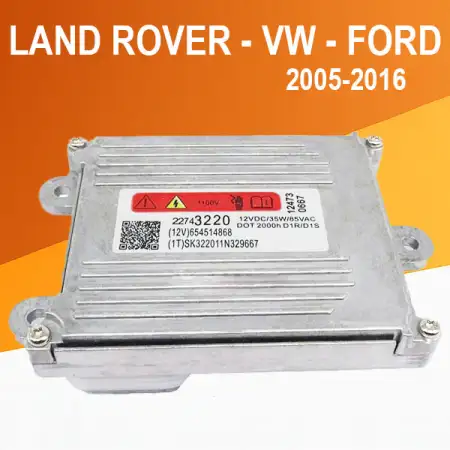Koito 654514868 / GM 22743220 OEM HID Headlight Ballast — Land Rover, VW, Ford & Aston Martin Replacement